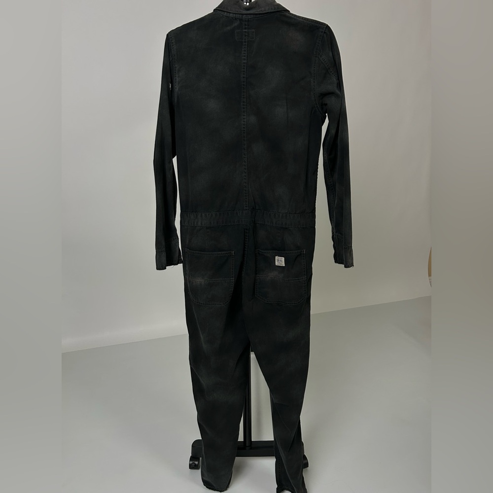 Ralph Lauren Black Jean Denim Coveralls - Picture 7 of 9